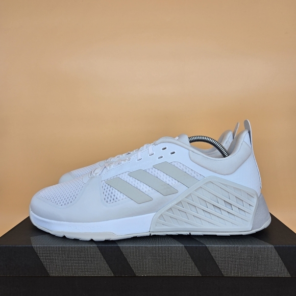 New adidas Dropset 2 Trainer \'White Grey\' Men\'s Training Shoes Size 12.5 main image 5